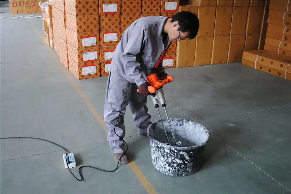 1800W Double Paddle Mortar Paint Mixer - Image 8