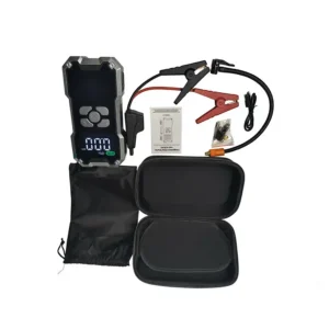 portable battery car jump starter with inflator